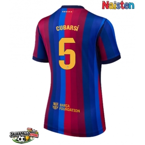 Barcelona Pau Cubarsi #5 Kotipaita Naisten 2026-27 Lyhythihainen